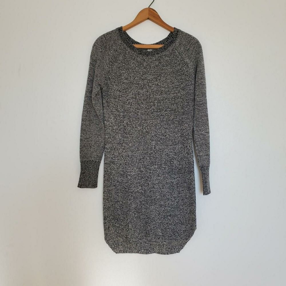 RD Style Gray Long Sleeve Sweater Dress XS